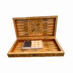 Caja de juego mediana, madera  Largo=40cm  Ancho=20cm  Alto=7cm