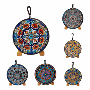 Base termica  individual mandala de ceramica