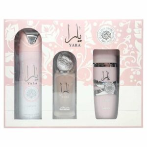 Kit de 3 perfumes Yara 200ml, 50ml, 100ml