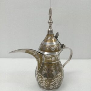 Cafetera artesanal arabe Dallah de metal