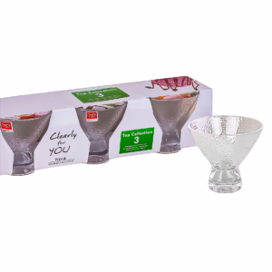 Set 3 copas de vidrio, Danny Home (1988-107)