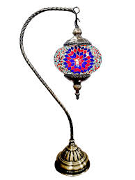 Lámpara de mesa cuello de cisne