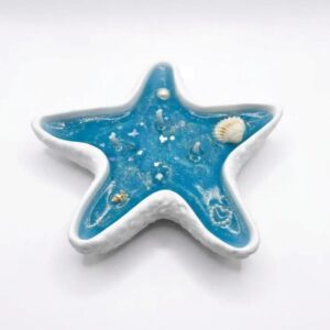 Velas aromaticas forma de estrella de mar