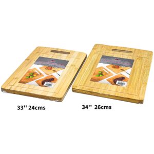 Tabla para cortar de bambú mediana 33x24 cm(KX 599-26)