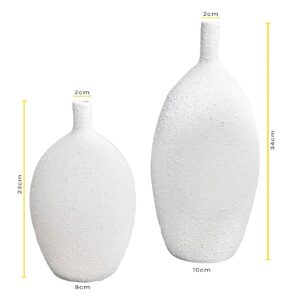 Florero de porcelana PEQUEÑO y ancho(KX 7809-8)