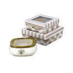Cenicero porcelana 3.5´´, diseño arbol (KX 2769T-3.5´´-W-1S)