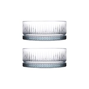 Set 4 mini bowl circular de vidrio,Pasabahce Elysia (530038)