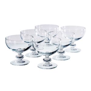 Set 6 copas ice cream vidrio, Pasabahce Vanilla(44945)