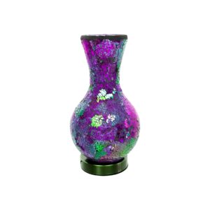 Lámpara de jarrón grande rosa tornasol(11#)
