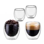 Taza cristal doble pared 8OZ