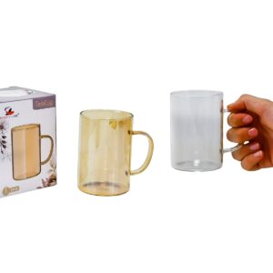 Taza individual cristal tansparente 300ml(KX 222-67)