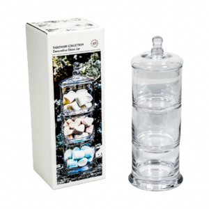 Tarro de vidrio 3 niveles Danny Home (CB-35)