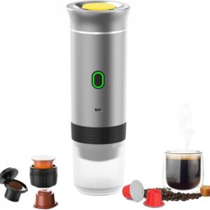 Maquina portatil para extracción de esspreso recargable